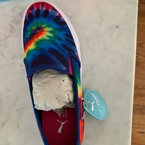 Brand new puma tie dye slip on sneaker